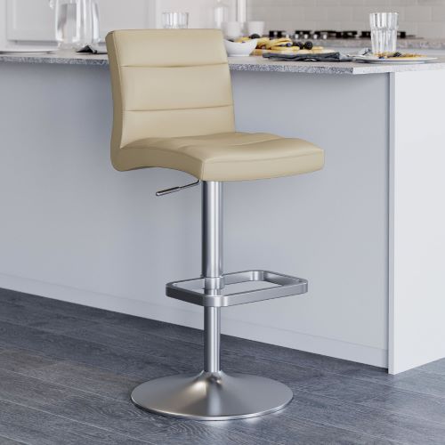Lush Bar Stool - Taupe